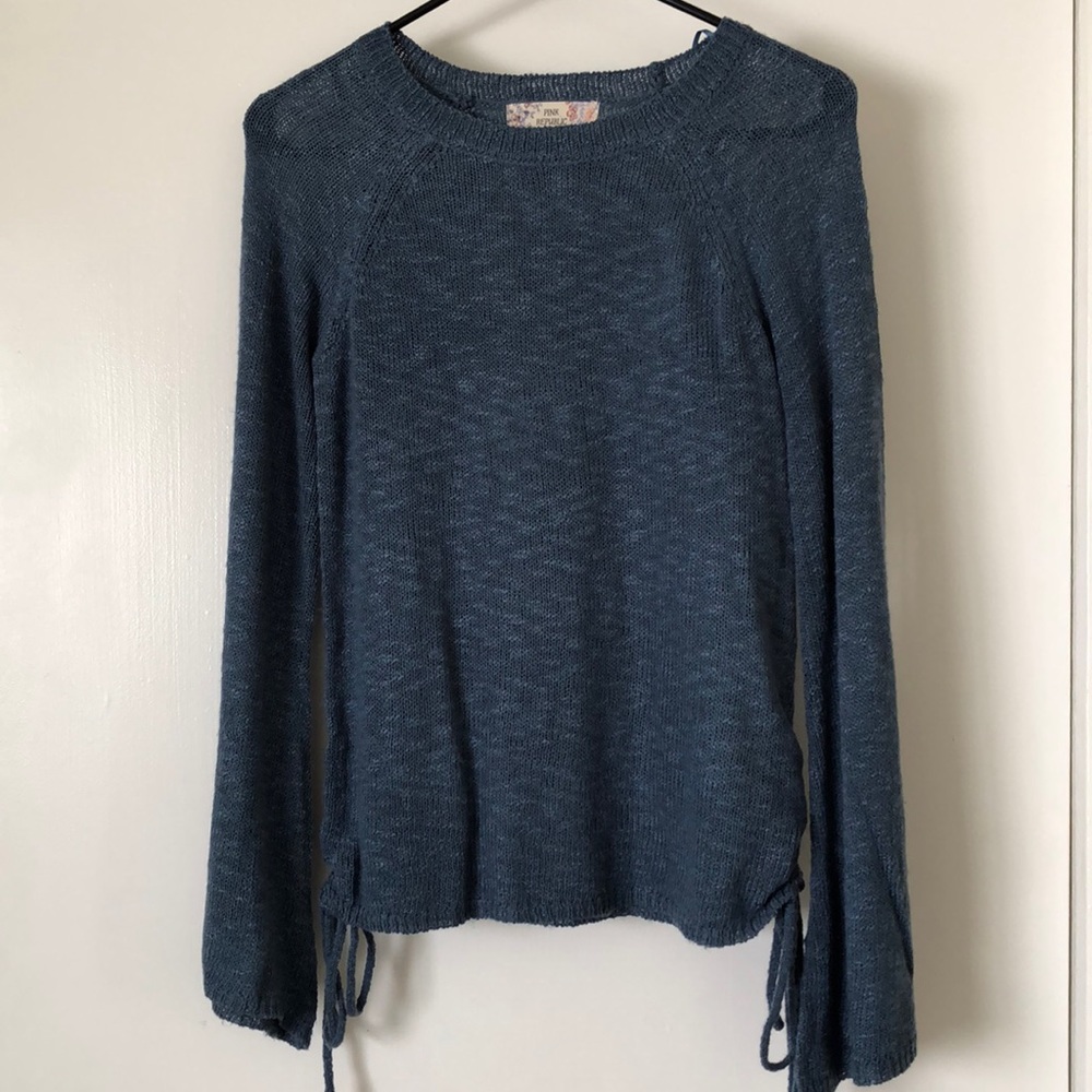 Blue sweater
